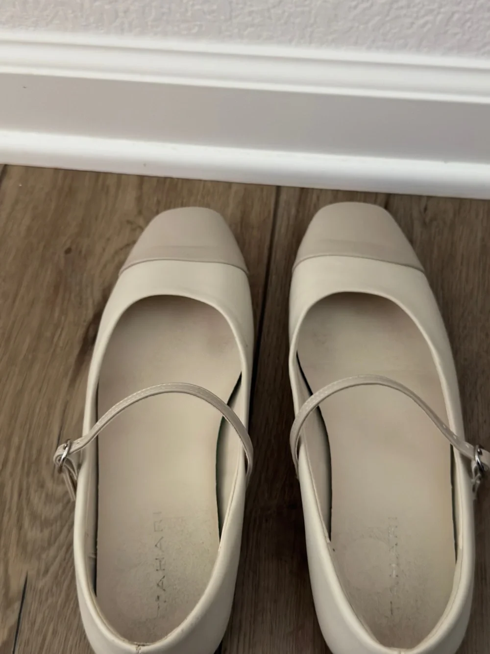 Classic Cream Mary Jane Flats for Women